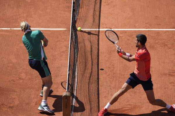 Latest french outlet open tennis scores